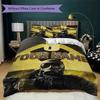 Custom Name Rainbow Six Siege Pattern Bedding uilt Set uilt Cover Pillowcase Home Decoration Birthday Gift (1*duvet cover+2*pillowcase without core)