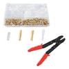 EINEY Crimping Tool, Crimping Pliers, Electro Tap, Ratchet Type, Crimping Terminal Set, Wire, Connector,
