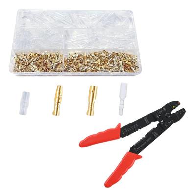 EINEY Crimping Tool, Crimping Pliers, Electro Tap, Ratchet Type, Crimping Terminal Set, Wire, Connector,