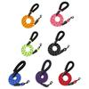 Dog Leash Heavy Duty Nylon Rope Leash 5Ft 6.5Ft 10Ft Leash with Padded Handle for Small Medium Large Dogs Training Outdoor