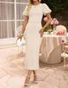 2026 Elegant Slit Slim Fit Dress for Women