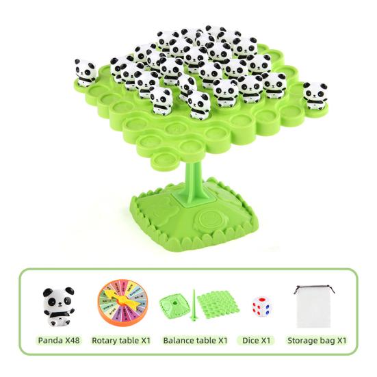 1 zestaw Żaba Równowaga Drzewo Gra 2 Graczy Konkurencyjny Trening Koncentracji Panda Astronaut Równowaga Zabawka Interaktywna Edukacyjna Gra Planszowa