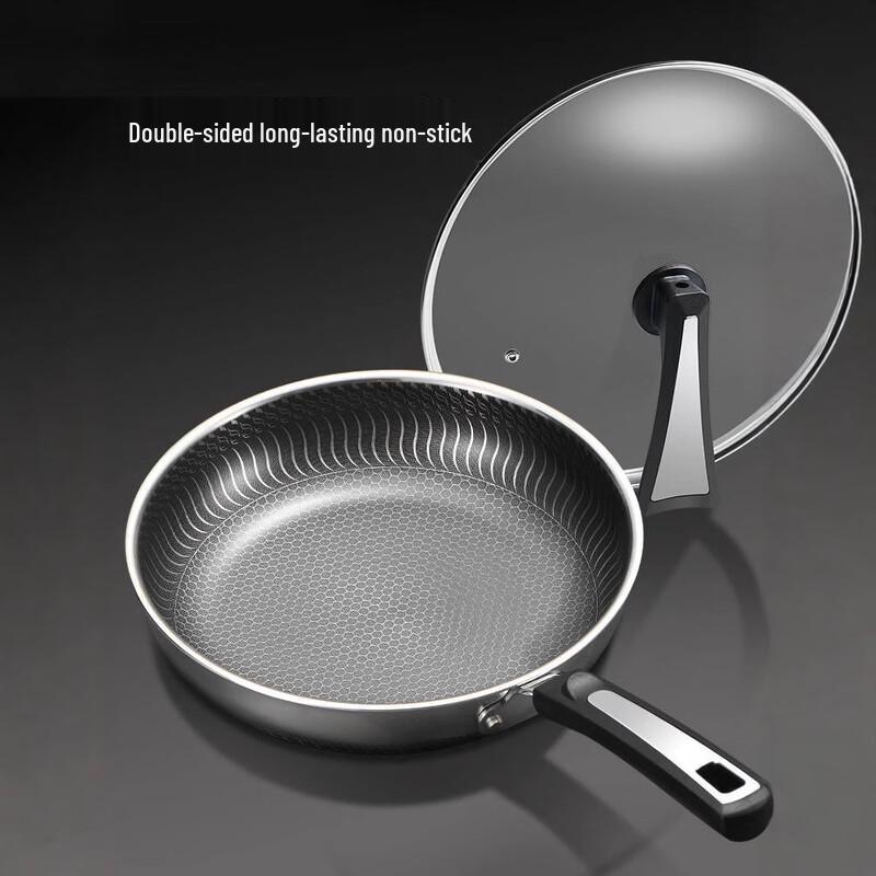 Zhishi 316 Stainless Steel Honeycomb Non-stick Frying Pan