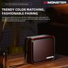 Monster DS01 Outdoor Portable Wireless Speaker BT V6.0 IP67 Waterproof 1500mAh High Fidelity Mini Subwoofer Acoustics