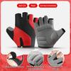 Half Finger Riding Gloves Ventilate Anti-slip Shock Buffer Unisex Summer Outdoor Gear for Road Cycling Bodybuilding Lightweight
