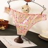 Diaochan Women's Silky Triangle Panties - Floral Lace, No Panty Lines