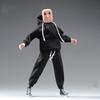 1/12 Scale Male Clothes,Men's Hoodie Pants Trousers Clothing for 6inch Male Action Figure Body Doll (Black Color)