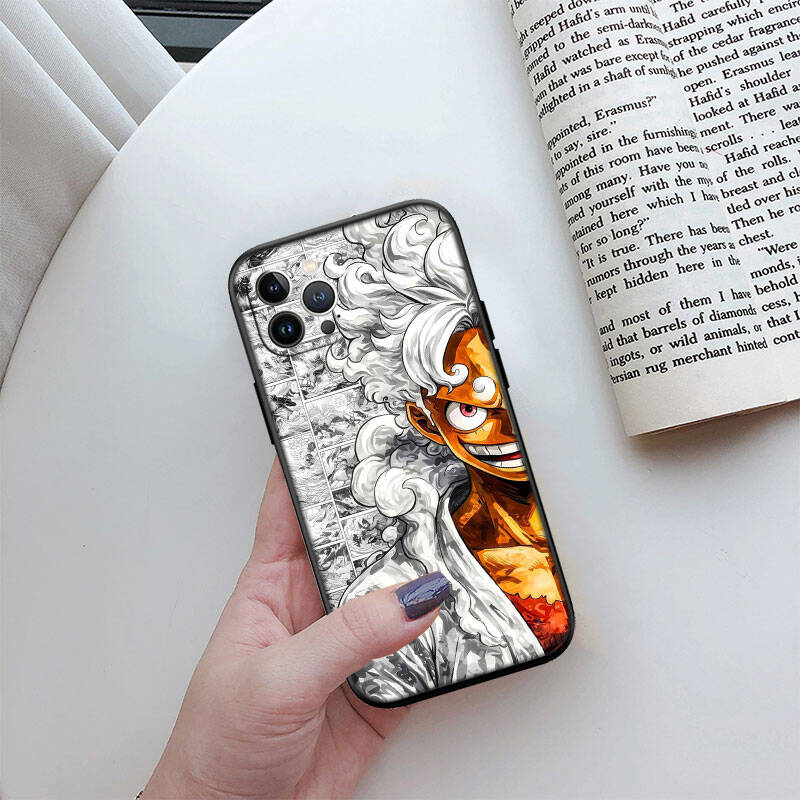 MH114 One Piece Cortoon Phone Shell Case for iPhone 7 8 11 12 13 14 15 16 17 16E XS Pro Max XR X SE Air