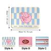 Anti-fouling Pet Placemat Non-slip Dog Food Bowl Mat Space Saving Pet Bowl Pad  Floor Protector