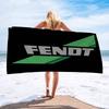 Farming Tractor Fendt Anime Beach Swimming Towel Soft Absorbent Washcloth Children's Gifts for Kids Travel Camping Gym