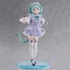 New 18cm Anime Hatsune Miku Figure Sexy Character Ornaments Nachoneko Kawaii Car Decoration Collectible Model Gift