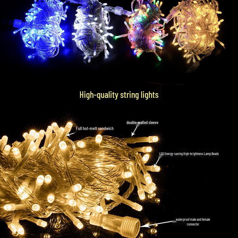 CHOBOND LED Holiday Starry String Lights