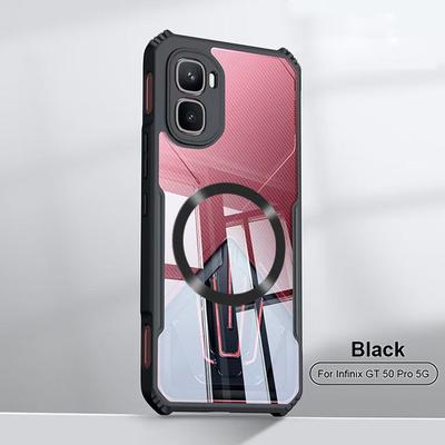 Ultrathin Magnetic Phone Cases For Infinix GT 50 30 20 10 Pro Plus 5G 5G+ Case Simple TPU Tough ScratchProof Protection Cover 02