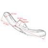 Black Chrome Motorcycle Front Fender Mud Flap Motorbike Mudguard Mud Guard Fender Protector Cover for Suzuki GN125