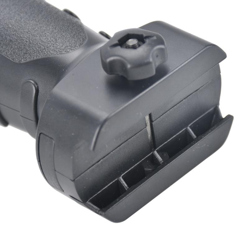 Y-12 plástico redondo punho preto frontal peças de brinquedo diy