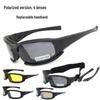 American Daisy X7 Polarized Tactical Sunglasses: Military-Grade Wind & Night Vision Goggles