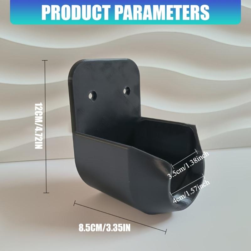 Wall Mounted Garden Hose Nozzle Holder Plastic Storage Rack Hose Sprayers Mount For Outdoor Irrigation Organization