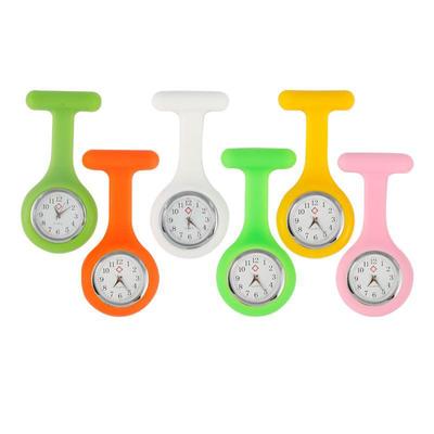 Silicone Nurse Pocket Watch with Logo - Medical Hanging Chest Watch