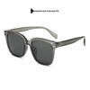 2025 Fashionable Large Frame Polarized Sunglasses - UV Protection, Slimming Effect, for Men & Women