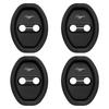 4 stk Bilstyling 3D silikon Dørlåsdeksel Beskyttende Dekorasjon For Ford Raptor Fiesta Focus 2 3 4 Mondeo Ecosport Mustang Fusion