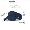 Sun Hat Summer Tennis Cap Sun Visor Hat Sunscreen Outdoor Sports Baseball Topless Tennis Duck Tongue Cap Shade Hollow Top Hat