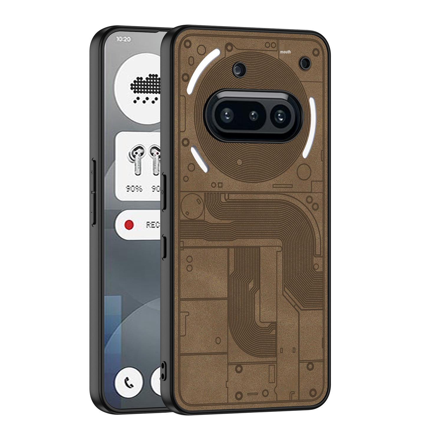 

Nothing Phone 3a Pro Simple Leather Case - New Style Phone 3A Pro