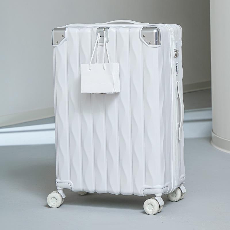 

2025 Aluminum Frame Luggage: 20-inch Carry-on & 26-inch Trolley with Silent Wheels 20-inch