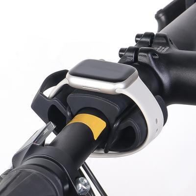 Cycling Heart Rate Monitor Stand Silicone Bike Handlebar Watch Holder Bicycle Smartwatch Stand for TOMTOM/TICWATCH/SUUNTO Watch