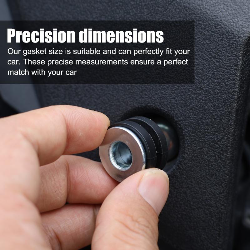 M10 Motorcycles Rubber Cushion Washers Shock Bushing Pressure Buffer Washer Bolt Assortment Kits Motorcycle Grommets Accessories