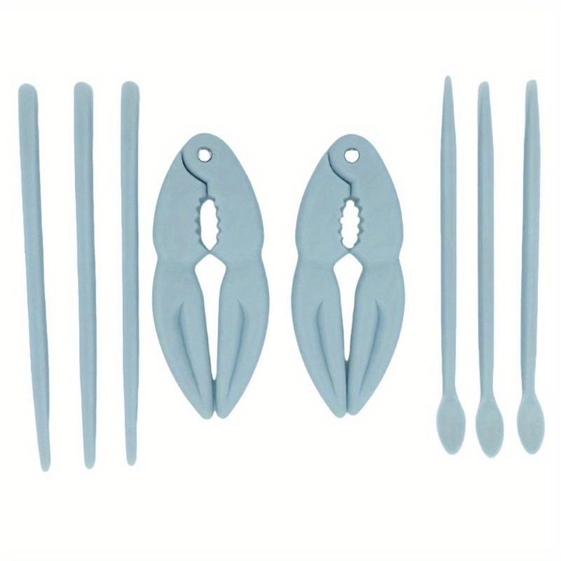 Crab Leg Crackers and Lobster Claw Tools Efficient Nut Sheller for Seafood Enthusiasts Portable Eating Utensils Kitchen Gadgets
