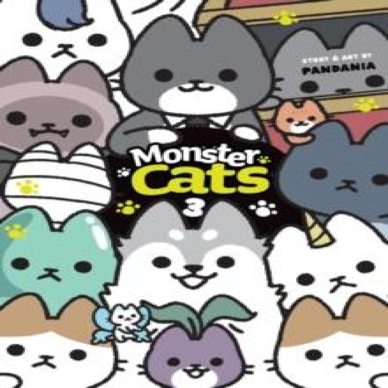 Monster Cats Vol. 3 by PANDANIA Paperback Book 9798893732740