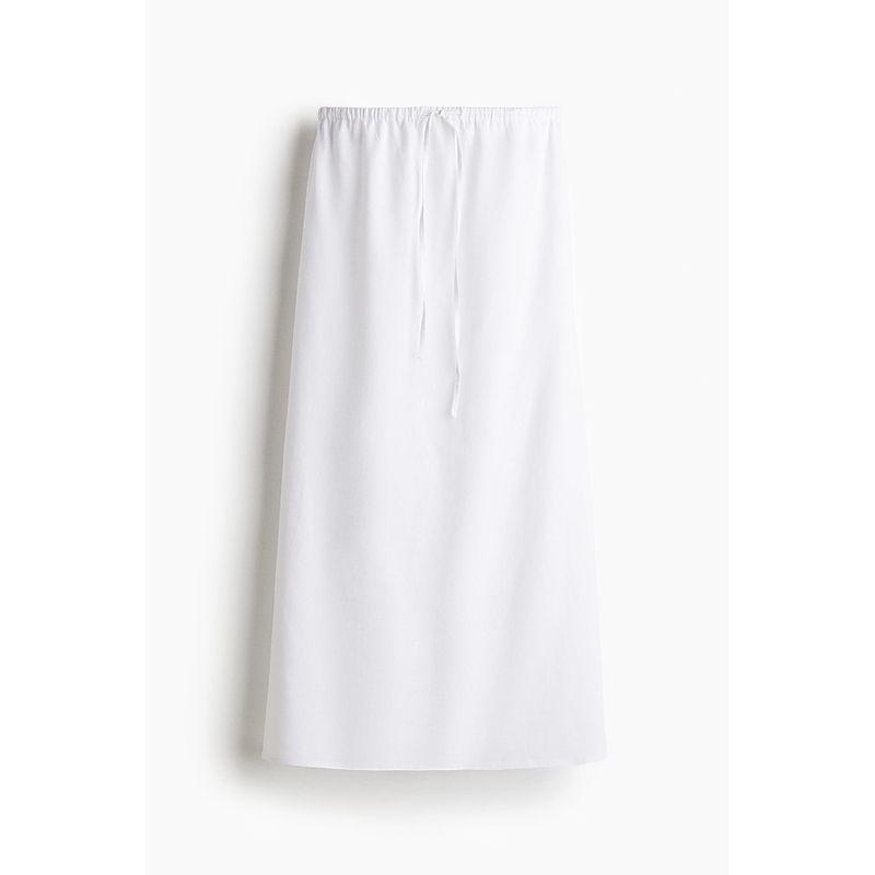 

HM Skirt 2025 Summer New Arrival Women s Linen Blended Skirt 1285138