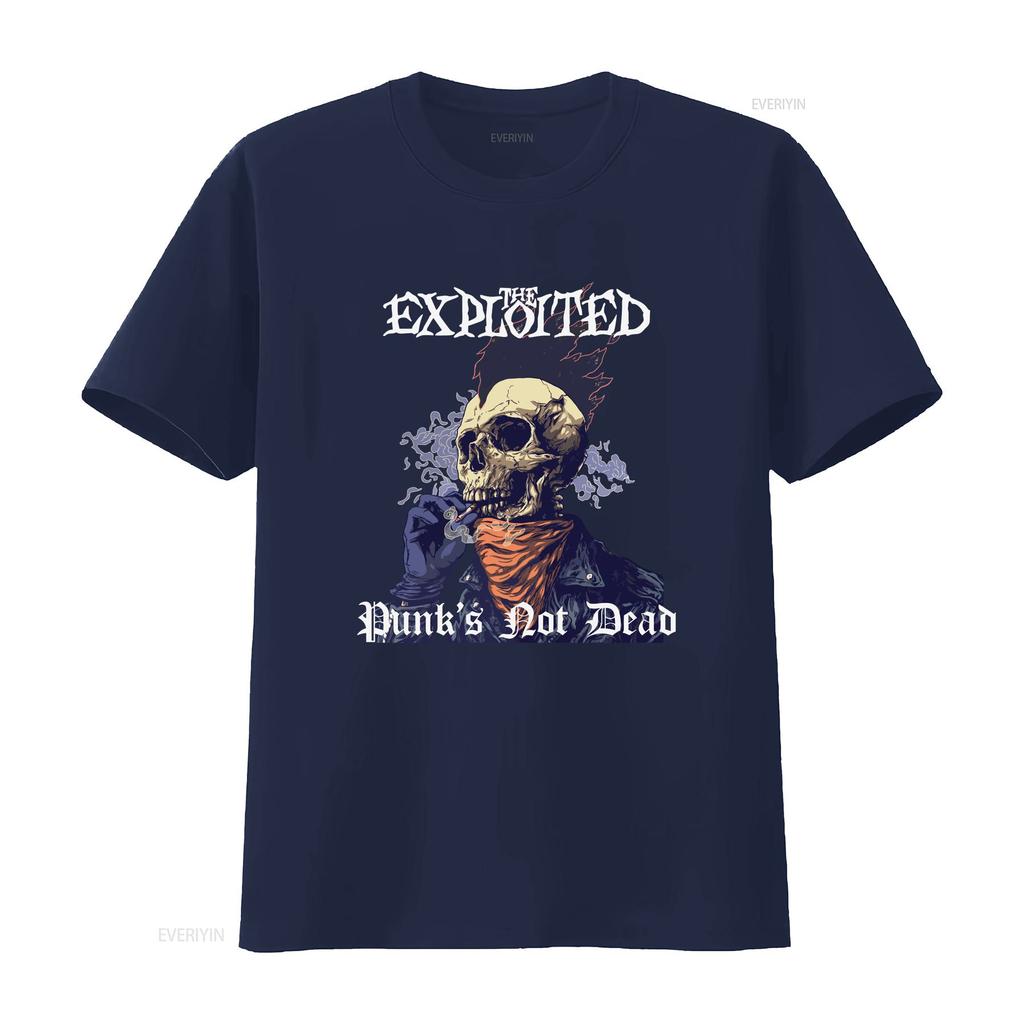The Exploited T Shirt Vintage Slightly Casual Graphic Stylish Soft Streetwear Comfortable Designer Clothes Unisex