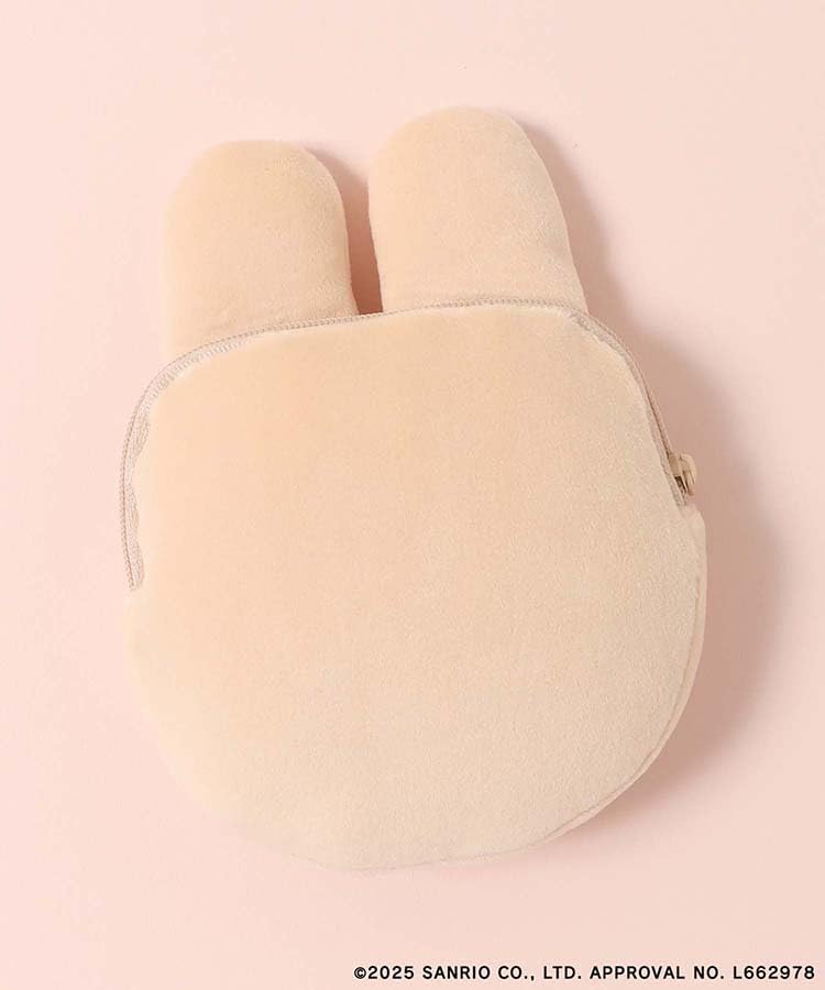 Bleu Bleuet X Sanrio Characters Mochimochi Pouch (Marron Cream)