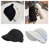Adjustable Summer Wide Brim Sunhat Foldable Beach Bucket Hat Sun Protection Hats  Holiday