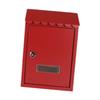 Lockable Drop Box for Mail And Papers Wall Mount 8.2x2.7x11.8inch with Key Access