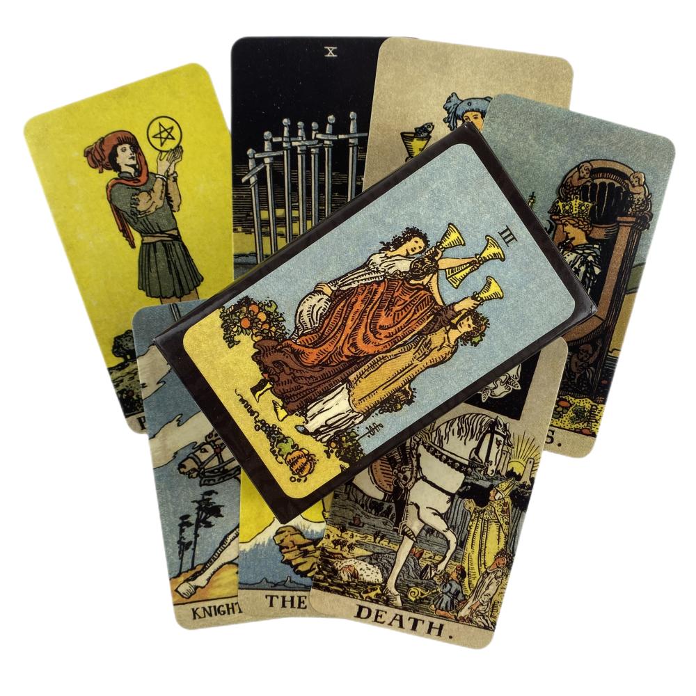 Tarot Vintage Cards Of Rider Uniquely Design Oracle Deck Fortune-telling Divination Edition Worlds Creativity Board Games