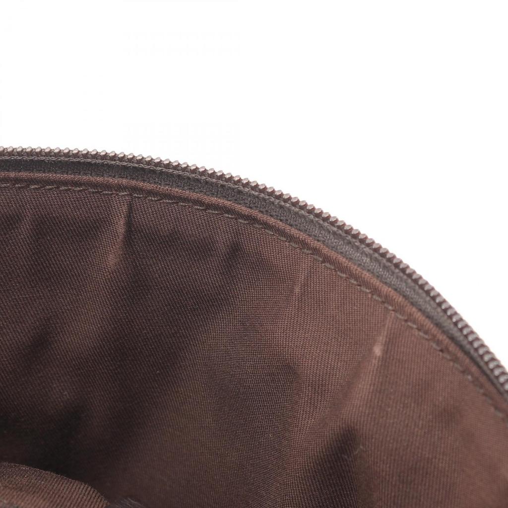 Used GUCCI GG canvas Shoulder Bag 145857 canvas leather Beige Brown Used Women