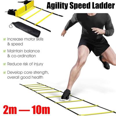 Beweglichkeits-Geschwindigkeitsleiter, Fußball-Agility-Training, Fußball, Fitness, Fuß-Geschwindigkeitsleiter