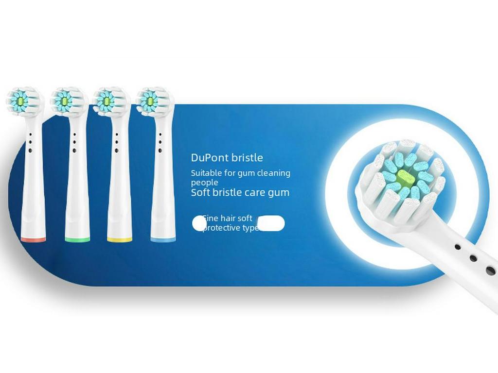 Têtes de brosse à dents électrique à poils souples compatibles pour Oral-B EB17