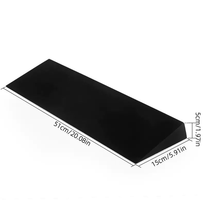 

Non-Slip Elevated Squat Wedge Block for Weightlifting Calf Stretching Wedge EVA Foam Stretch Slont Boards Fitness Tools