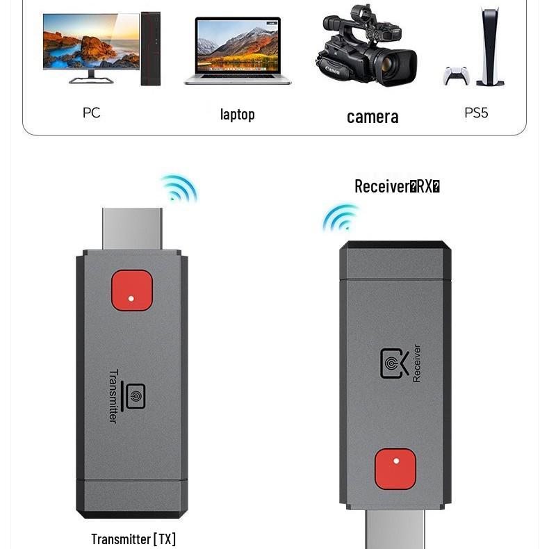 1080P HDMI Wireless Screen Mirroring Adapter for TV & Projector