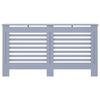 Cache-radiateur Anthracite - VidaXL - 152x19x81 cm - MDF - Espace de rangement pour livres et ornements