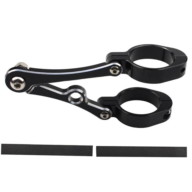 Motorcycle Headlight Bracket Mount Clamp 39mm-41mm CNC Fork Tube Spotlight Holder For Harley Cafe Racer Chopper Bobber Universal
