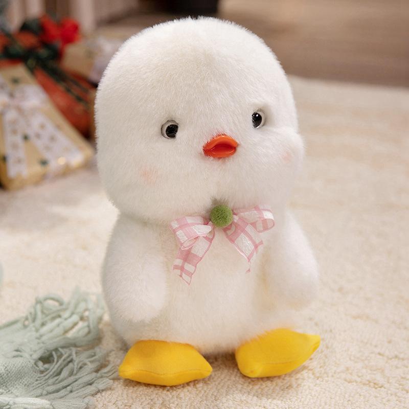 Cute Cute White Duck Doll Plush Toy Yellow Duck Doll Children Soothing Pillow Rag Doll