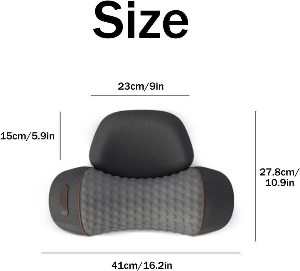 Pillow Massage Neck Hump, Traction Massager with Heat, 3 In 1 Neck Massage Pillow Heated Massages Necks Pillows Heated Traction
