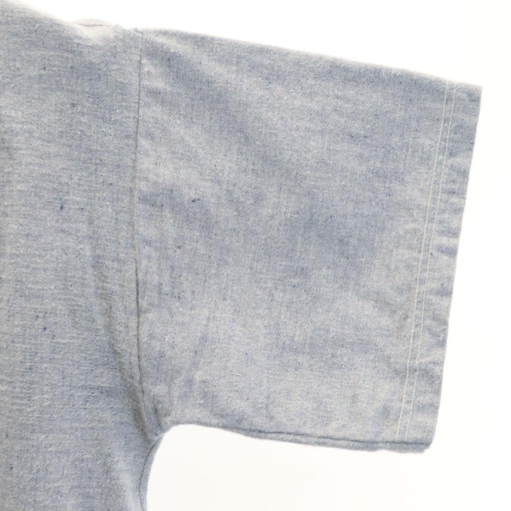 MASON Made In USA Short Sleeve Shirt M Blue Men's Used