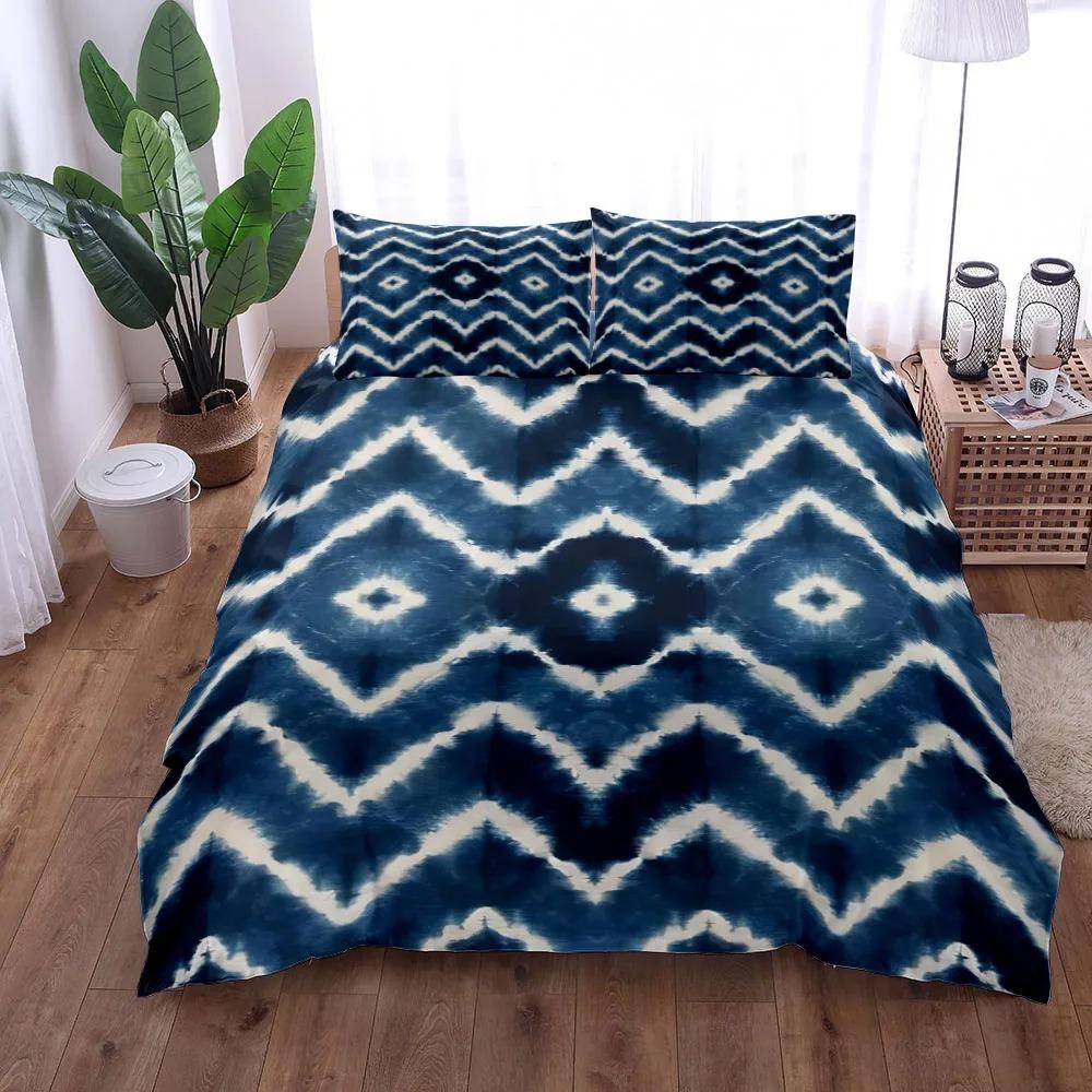 3D Tye Dye Art Fashion Duvet Cover Set King Queen Double Full Twin Single Size Bed Linen Set
