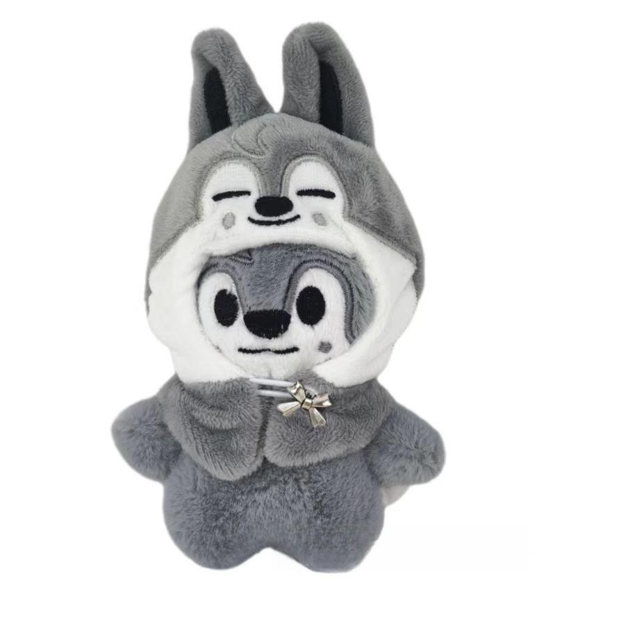 Plush 10cm Keychain Animal Stuffed Doll Cartoon Backpack Pendant Gift