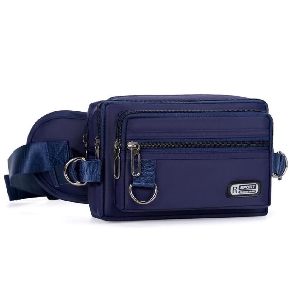 Lightweight Men Waist Bag Large Capacity Fanny Pack Japanese Fashion Men Chest Bag  Fitness